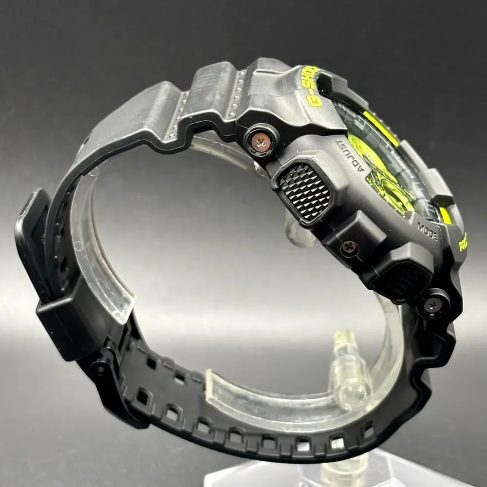 Casio G-Shock GA140DC-1A Analog Digital Black Vivid Yellow Men's Watch